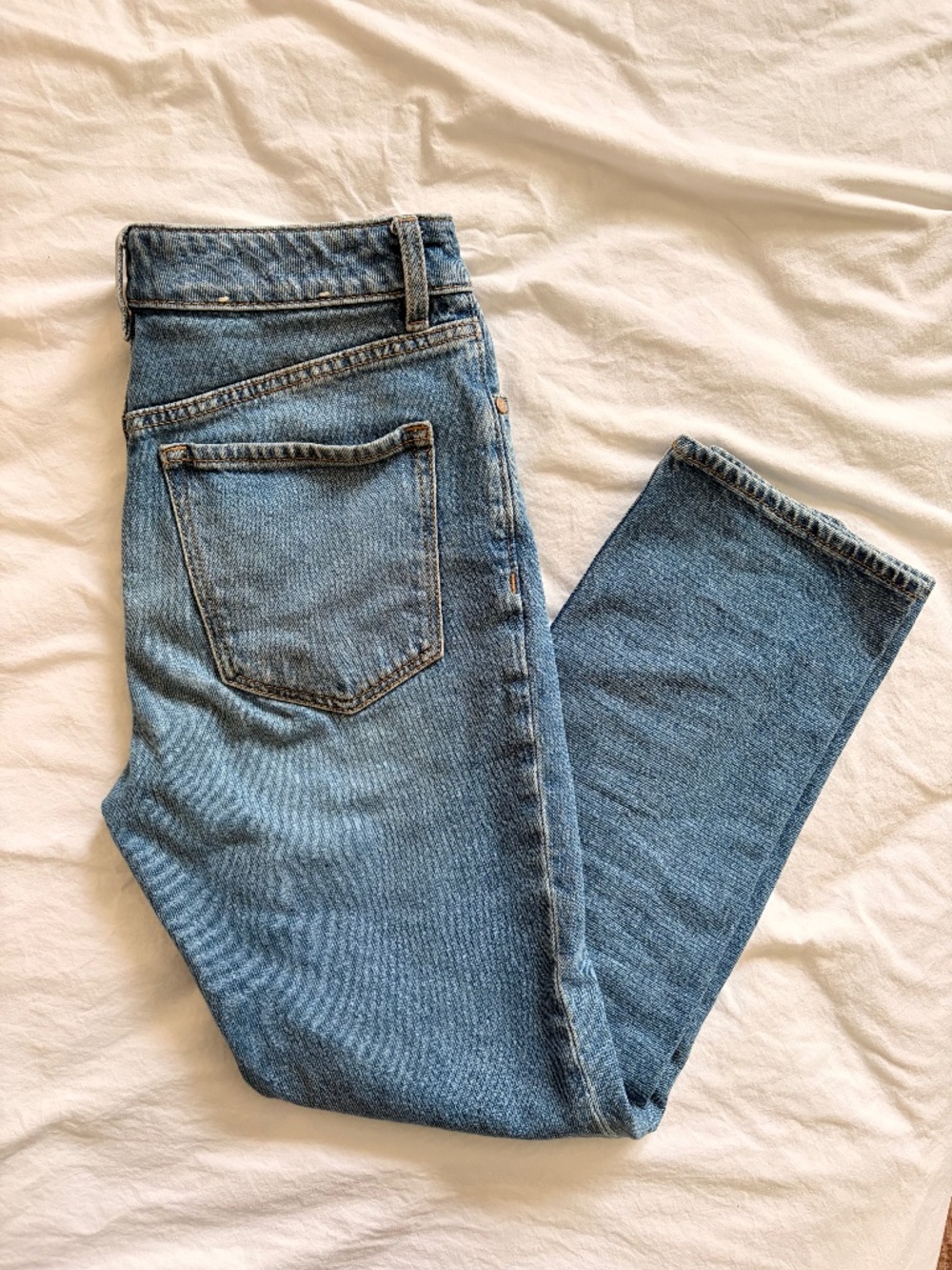 Frenchie High Rise Slim Leg Jeans